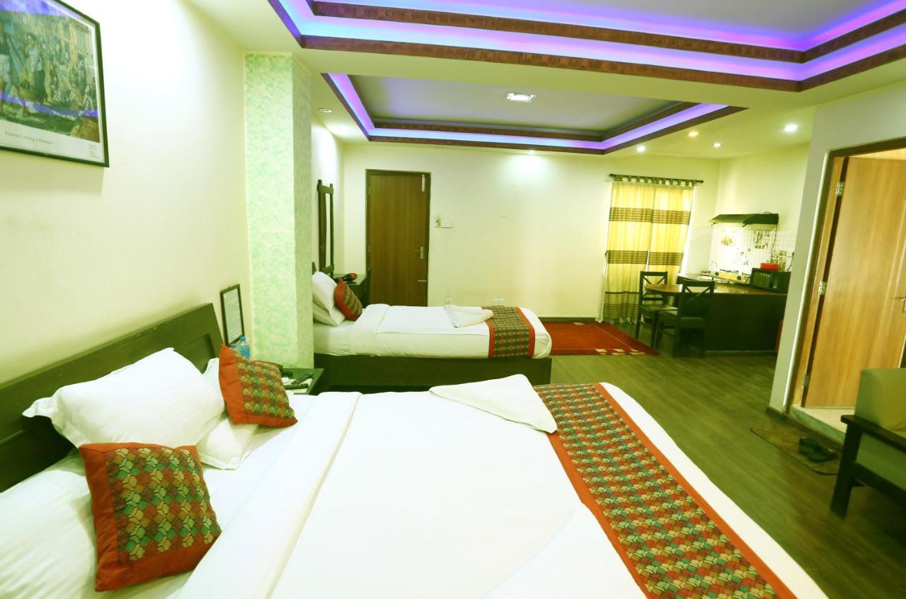อัลไพน์ โฮเต็ล แอนด์ อพาร์ตเมนต์ Hotel กาฐมาณฑุ ภายนอก รูปภาพ