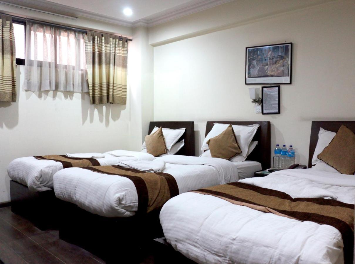 อัลไพน์ โฮเต็ล แอนด์ อพาร์ตเมนต์ Hotel กาฐมาณฑุ ภายนอก รูปภาพ